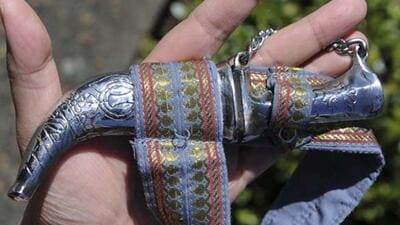 The SGPC said the kirpan is one of the five symbols of faith in the Sikh religion which distinguishes them from others. (Agencies/Representative use)