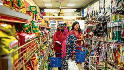Fitch Solutions said elevated retail inflation in India is a key risk to consumer spending over the remainder of this year, as it can erode purchasing power.ht (MINT_PRINT) Fitch Solutions said elevated retail inflation in India is a key risk to consumer spending over the remainder of this year, as it can erode purchasing power.ht (MINT_PRINT)