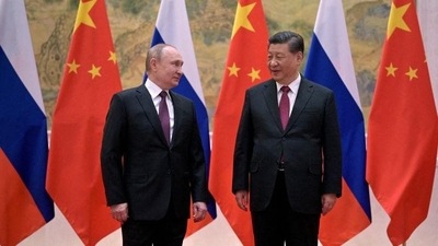 Russian President Vladimir Putin attends a meeting with Chinese President Xi Jinping in Beijing, China. (Reuters / File)