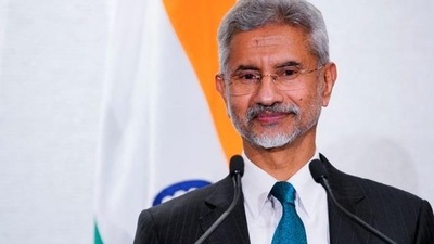 S Jaishankar will talk about the Ukraine crisis on Tuesday. (REUTERS) (HT_PRINT) S Jaishankar will talk about the Ukraine crisis on Tuesday. (REUTERS) (HT_PRINT)