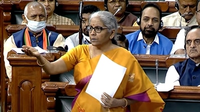 Union Finance Minister Nirmala Sitharaman in New Delhi. (ANI) Union Finance Minister Nirmala Sitharaman in New Delhi. (ANI)