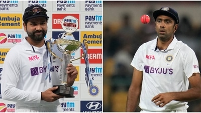 Rohit Sharma and R Ashwin (AP)