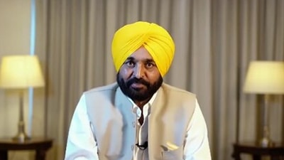 Bhagwant Mann posted a video appeal on Twitter.&nbsp; (Twitter)