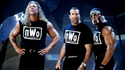 (L-R): Kevin Nash, Scott Hall, and Hulk Hogan (WWE)