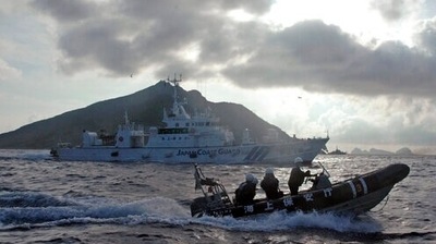 The Philippines has repeatedly protested the ships’ presence and has been backed by the US while Beijing has said its actions were normal and legitimate. (AP)
