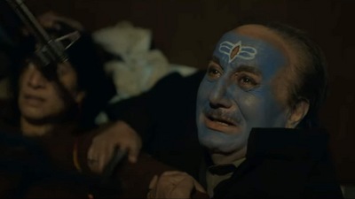 Anupam Kher in a still from The Kashmir Files.