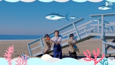 BTS' Jin song Super Tuna was released last year.