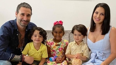 Daniel Weber, Asher, Nisha, Noah and Sunny Leone (Photo: Instagram/sunnyleone) Daniel Weber, Asher, Nisha, Noah and Sunny Leone (Photo: Instagram/sunnyleone)