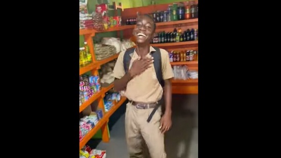 Screen grab from the Instagram video that shows a boy’s reaction to see his older brother after a long time. (instagram/@fariedonn)