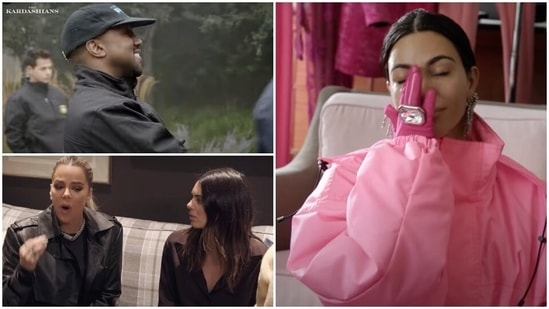 The Kardashians trailer: Kim Kardashian and her sisters are back, Kanye  West, Pete Davidson, baby Baker make highlights | Web Series - Hindustan  Times