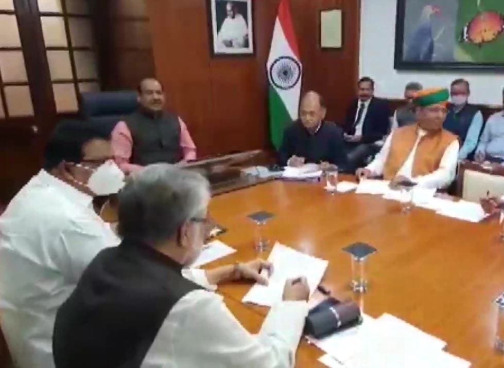 Lok Sabha speaker Om Birla chairs Business Advisory Committee meet (ANI)