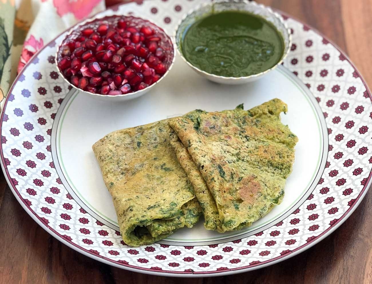 Sprouted moon and methi chilla(Aishwarya Vichare, Dietician at Bhatia Hospital)