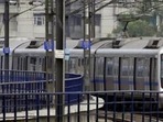 A Delhi Metro train. (HT archive) A Delhi Metro train. (HT archive)