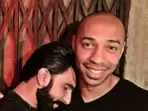 Ranveer Singh met football legend Thierry Henry in Mumbai in 2016. Ranveer Singh met football legend Thierry Henry in Mumbai in 2016.