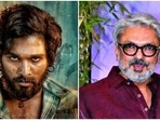 Allu Arjun met Sanjay Leela Bhansali in Mumbai on Monday. Allu Arjun met Sanjay Leela Bhansali in Mumbai on Monday.