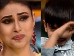 Mouni Roy got emotional on watching a kid's dance performance. Mouni Roy got emotional on watching a kid's dance performance.