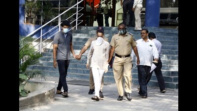 Tukaram Supe was arrested by Pune police in the TET 2019 exam manipulation case in December 2021. (HT FILE PHOTO) Tukaram Supe was arrested by Pune police in the TET 2019 exam manipulation case in December 2021. (HT FILE PHOTO)