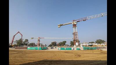 Members of Sri Ram Janmabhoomi Teerth Kshetra Trust and engineers of Larsen and Toubro among others were present in the meeting. (File Photo)