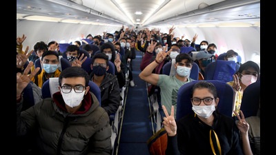 Of the 149 students from Pune district who were stranded in Ukraine, 145 have returned to their hometown while four have relocated to nearby countries. (FILE PHOTO)
