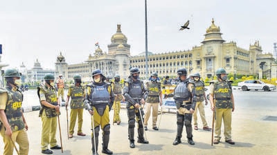 The Karnataka high court delivered its verdict on the contentious issue, stating that the hijab was not part of essential religious practice, ending months of speculation over what has now turned into a flashpoint of minority rights. (PTI) The Karnataka high court delivered its verdict on the contentious issue, stating that the hijab was not part of essential religious practice, ending months of speculation over what has now turned into a flashpoint of minority rights. (PTI)