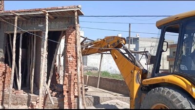 Police collected information about Badan Singh’s properties and bulldozed one of his houses last year (FOR REPRESENTATION PURPOSE)