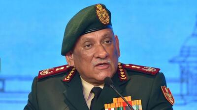 General Bipin Rawat. (PTI)