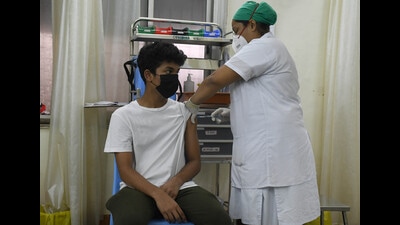 Corbevax vaccine is manufactured by Hyderabad-based Biological E. (Bhushan Koyande/ HT Photo) Corbevax vaccine is manufactured by Hyderabad-based Biological E. (Bhushan Koyande/ HT Photo)