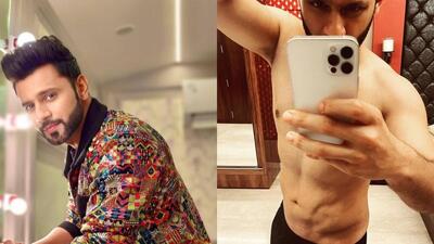 Singer Rahul Vaidya shared on Instagram a picture of his new, lean physique. Singer Rahul Vaidya shared on Instagram a picture of his new, lean physique.