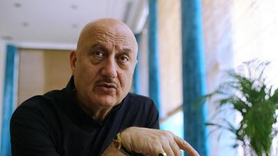 Actor Anupam Kher plays the lead role in the film The Kashmir Files. Actor Anupam Kher plays the lead role in the film The Kashmir Files.