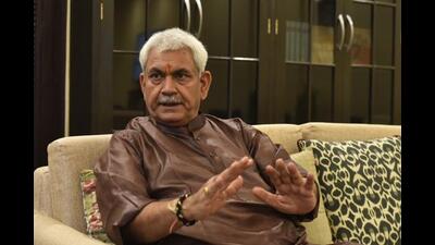 Good governance, deepening grass-root democracy, accelerated development and inclusive growth, facilitating investment and industrial were among the focus areas of budget, J&K Lieutenant governor Manoj Sinha said. (Vipin Kumar/HT Archive)