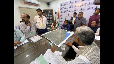 Union minister for road transport and highways Nitin Gadkari on Tuesday took review of various highway works going on in Pune region. (TWITTER)