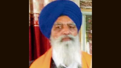 Kapur Singh, who was mowed down by a tractor trailer ferrying pilgrims, was a renowned religious singer. (HT PHOTO)