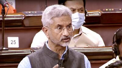 External affairs minister Dr S Jaishankar told Parliament that a small number of Indians, running into double digits, are still in Ukraine and an operation is currently underway to bring out “some students” stuck in southern Ukraine through Russia. (ANI) External affairs minister Dr S Jaishankar told Parliament that a small number of Indians, running into double digits, are still in Ukraine and an operation is currently underway to bring out “some students” stuck in southern Ukraine through Russia. (ANI)