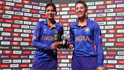 India vs England Women's World Cup 2022 Live Streaming: Smriti Mandhana with Harmanpreet Kaur (ANI)