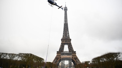 The masterpiece was built in 1889 to a design by architect Gustave Eiffel, but was meant to be dismantled 20 years later. (AFP) The masterpiece was built in 1889 to a design by architect Gustave Eiffel, but was meant to be dismantled 20 years later. (AFP)