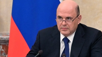 Russian Prime Minister Mikhail Mishustin. (via REUTERS)