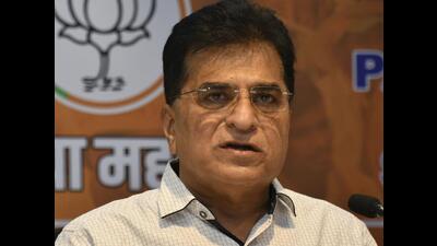 Bharatiya Janata Party (BJP) leader Kirit Somaiya has written to municipal commissioner seeking inquiry into Pune Municipal Corporation’s (PMC) plan to handover an amenity space in Kharadi to builder. (HT FILE PHOTO)