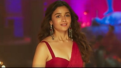 Alia Bhatt in a still from Brahmastra.