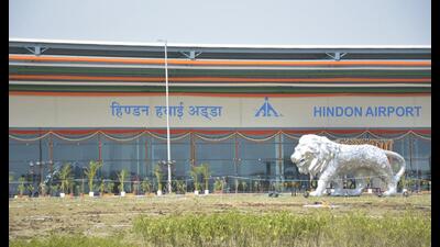 The civil terminal, which became operational in 2019, operates flights to different routes under the central government’s regional connectivity services, also known as ‘Ude Desh Ka Aam Nagrik’ (UDAN). (HT archive)