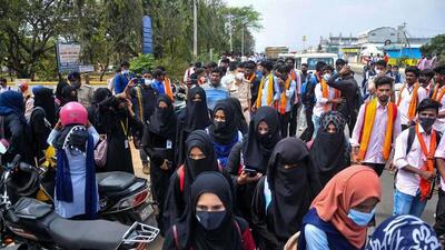 The face-off between Hijab-wearing students and saffron-clad classmates is now etched in the history of a temple town, with ramifications for its future generations. (ANI) The face-off between Hijab-wearing students and saffron-clad classmates is now etched in the history of a temple town, with ramifications for its future generations. (ANI)