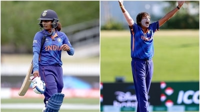 Jhulan has taken four wickets in three matches, become the all-time leading wicket taker in World Cup history. (PTI/ANI) Jhulan has taken four wickets in three matches, become the all-time leading wicket taker in World Cup history. (PTI/ANI)