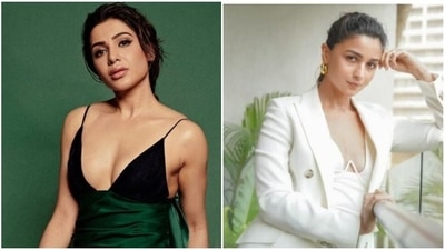 Samantha Ruth Prabhu wished actor Alia Bhatt on her 29th birthday. Samantha Ruth Prabhu wished actor Alia Bhatt on her 29th birthday.