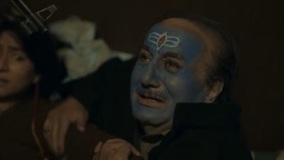 Anupam Kher in The Kashmir Files.