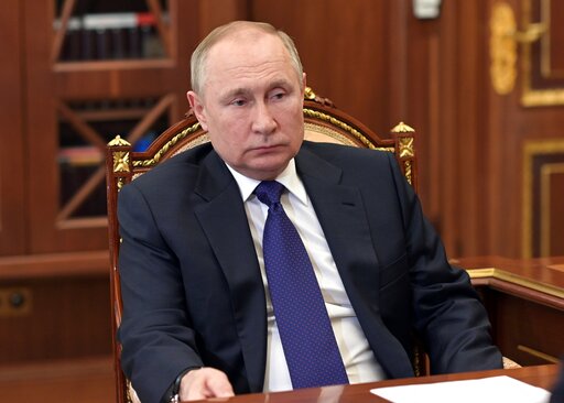 Russian President Vladimir Putin.&nbsp; (via AP)