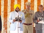 Punjab CM Bhagwant Mann. Punjab CM Bhagwant Mann.