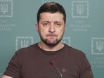 Ukrainian President Volodymyr Zelenskyy speaks in Kyiv, Ukraine, on Thursday, March 10, 2022. (Ukrainian Presidential Press Office via AP)(AP) Ukrainian President Volodymyr Zelenskyy speaks in Kyiv, Ukraine, on Thursday, March 10, 2022. (Ukrainian Presidential Press Office via AP)(AP)