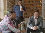 Anurag Kashyap and Shah Rukh Khan in a new ad. Anurag Kashyap and Shah Rukh Khan in a new ad.