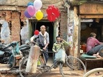 Chhote Lal has been into this street hawking business since 1978. Chhote Lal has been into this street hawking business since 1978.