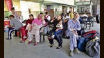 With at least 50 buses of the Punjab Roadways and Pepsu Road Transport Corporation (PRTC) deployed to ferry Aam Aadmi Party supporters to chief minister Bhagwant Mann’s swearing-in ceremony at Khatkar Kalan (Nawanshahr), commuters at the city bus stand were a harried lot. (Gurpreet Singh/HT) With at least 50 buses of the Punjab Roadways and Pepsu Road Transport Corporation (PRTC) deployed to ferry Aam Aadmi Party supporters to chief minister Bhagwant Mann’s swearing-in ceremony at Khatkar Kalan (Nawanshahr), commuters at the city bus stand were a harried lot. (Gurpreet Singh/HT)
