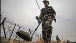 Indian Army soldiers patrol near the Line of Control in Akhnoor sector of J&K. (PTI Photo) Indian Army soldiers patrol near the Line of Control in Akhnoor sector of J&K. (PTI Photo)
